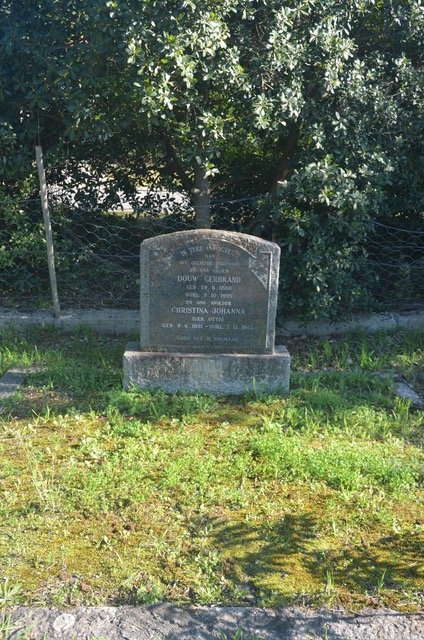 OTTO Douw Gerbrand 1888-1955 & Christina Johanna OTTO 1891-1961