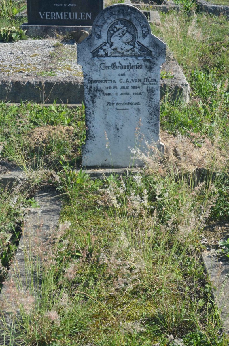 DIJK Lourentia C.A., van 1851-1925