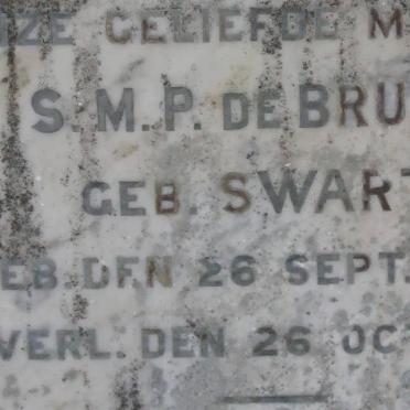 BRUYN S.M.P., de nee SWART 1825-1908