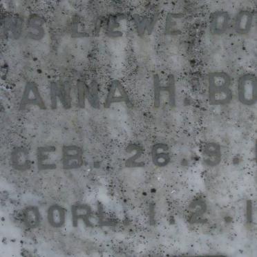BOUCHER Susanna H. 1922-1942