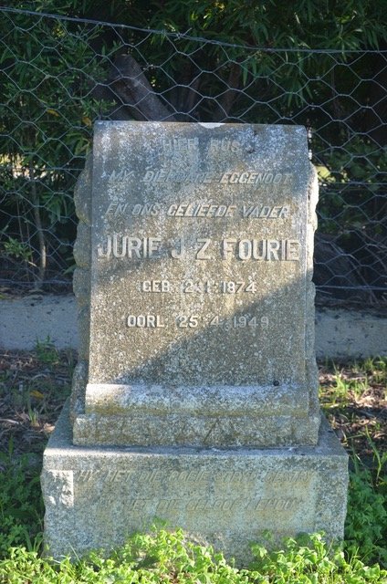 FOURIE Jurie J.Z. 1874-1949
