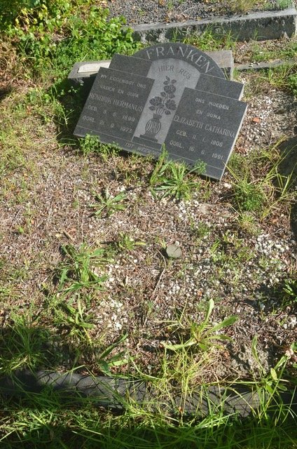 FRANKEN Hendrik Hermanus 1899-1973 & Elizabeth Catharina 1906-1991