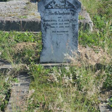 DIJK Lourentia C.A., van 1851-1925