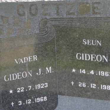 COETZEE Gideon J.M. 1923-1968 :: COETZEE Gideon 1963-1982