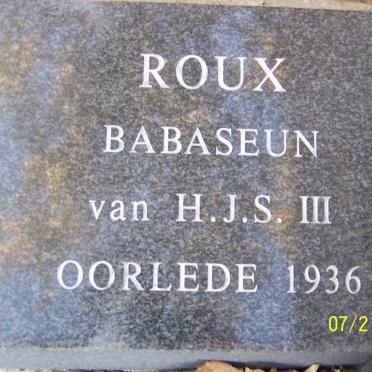 ROUX Baby Boy -1936
