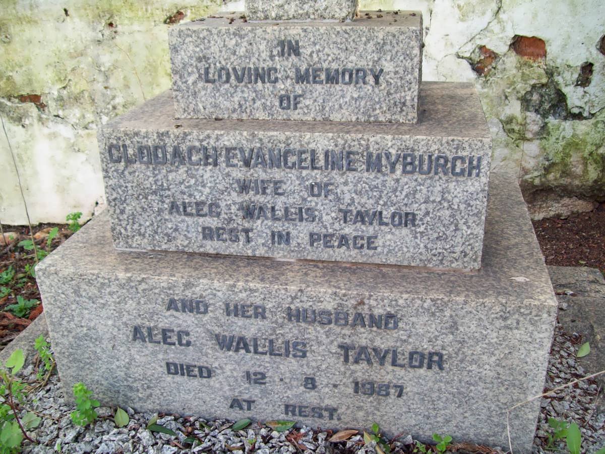 TAYLOR Alec Wallis -1987 &amp; Clodagh Evangeline