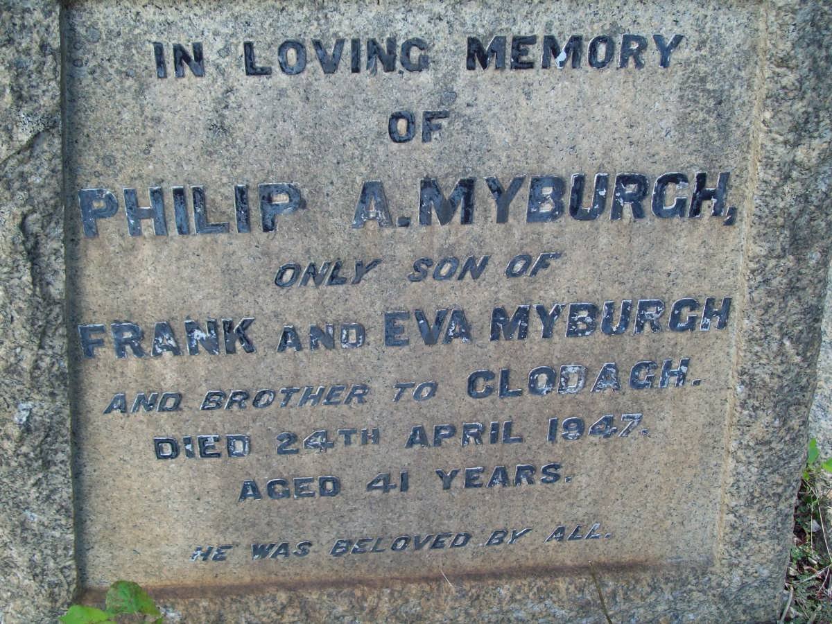 MYBURGH Philip A. -1947