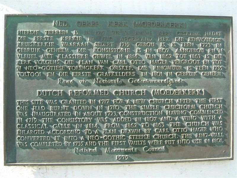 4. NG Kerk - plaak