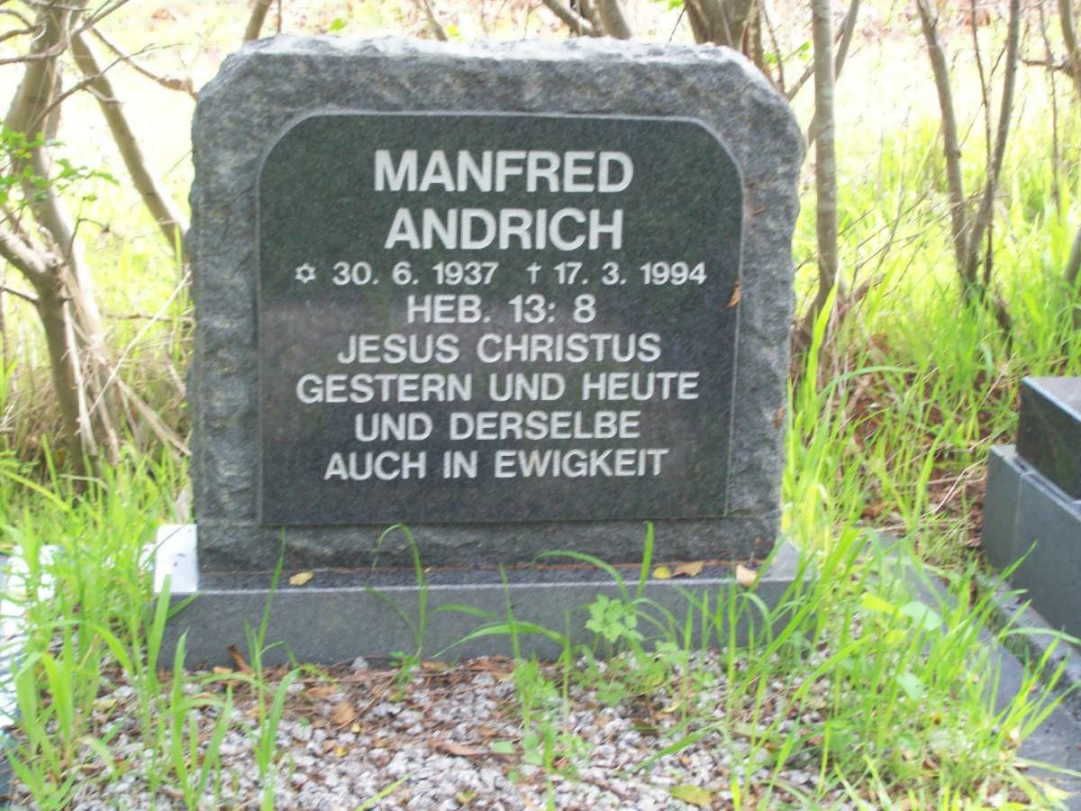 ANDRICH Manfred 1937-1994