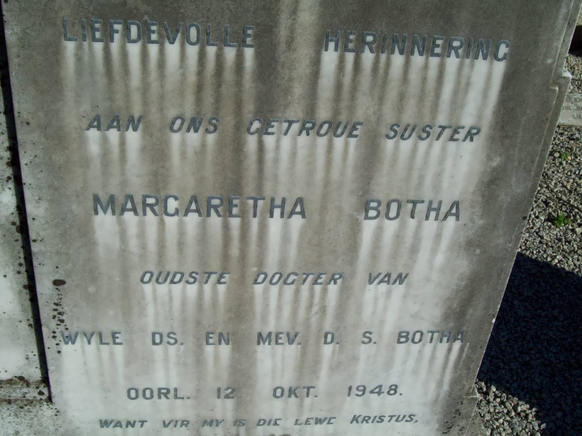 BOTHA Margaretha -1948