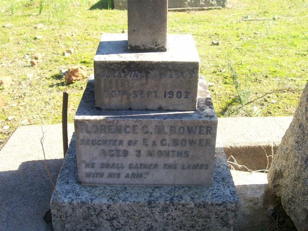 BOWER Florence G.M. -1902