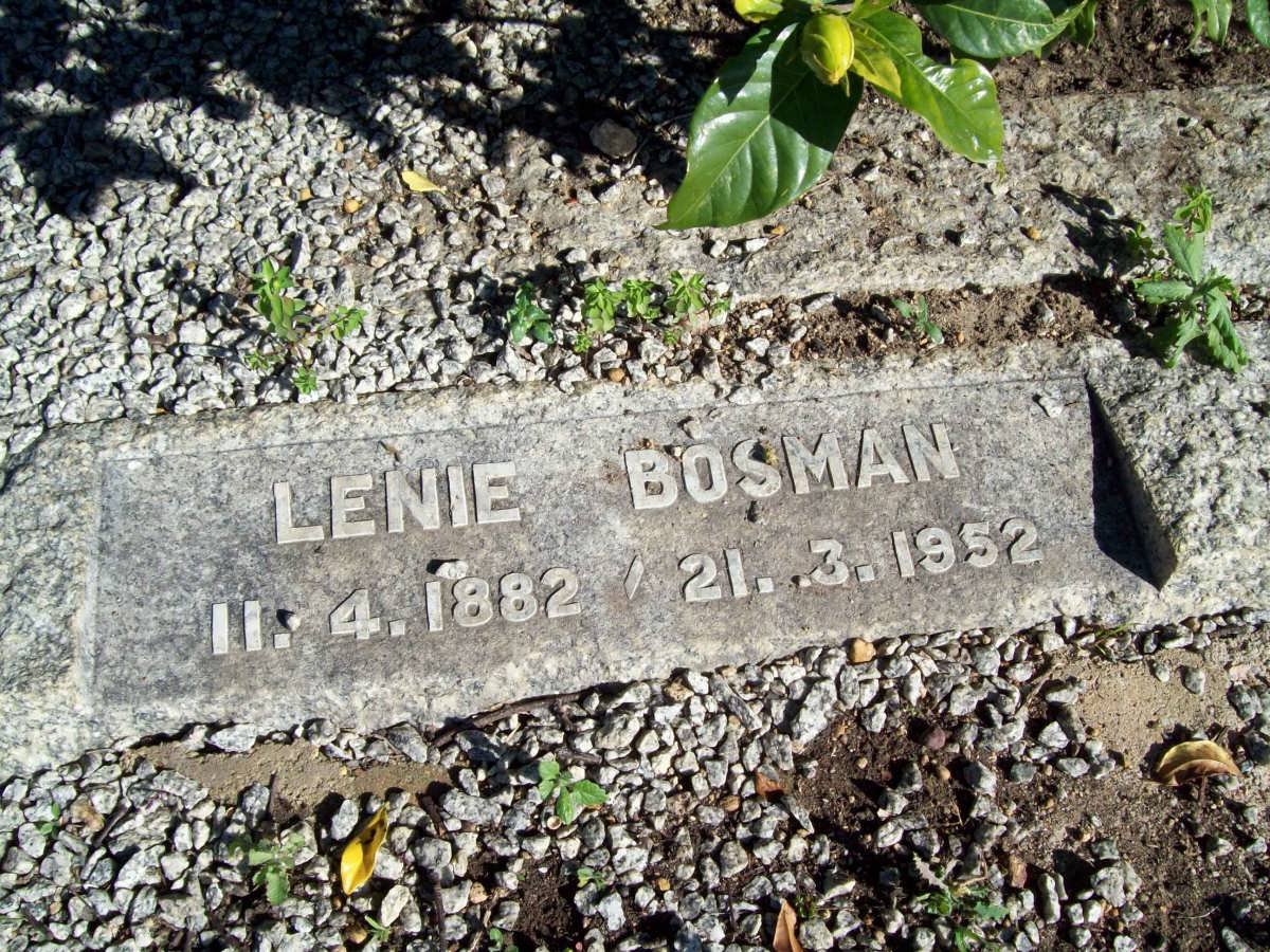 BOSMAN Lenie 1882-1952