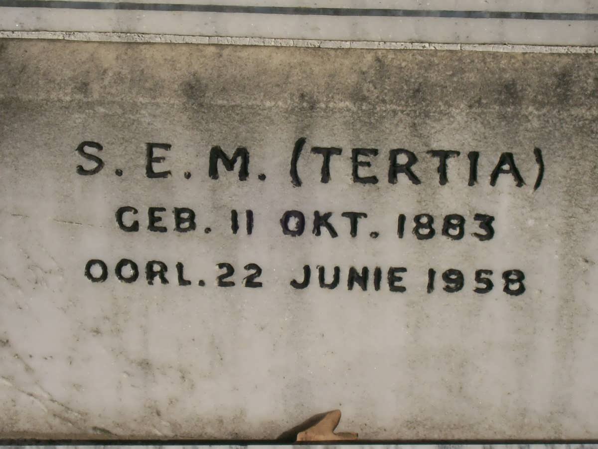 BOSMAN S.E.M. 1883-1958