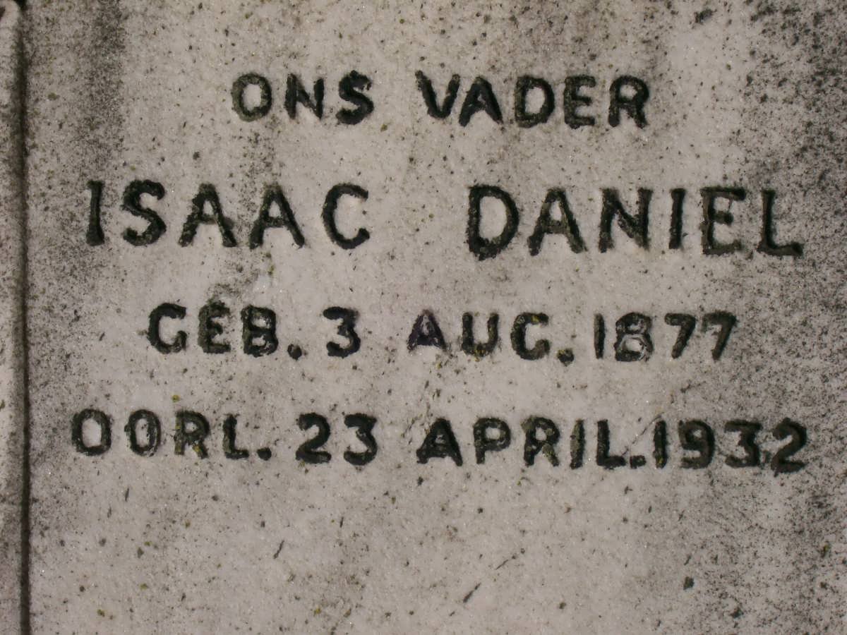 BOSMAN Isaac Daniel 1877-1932