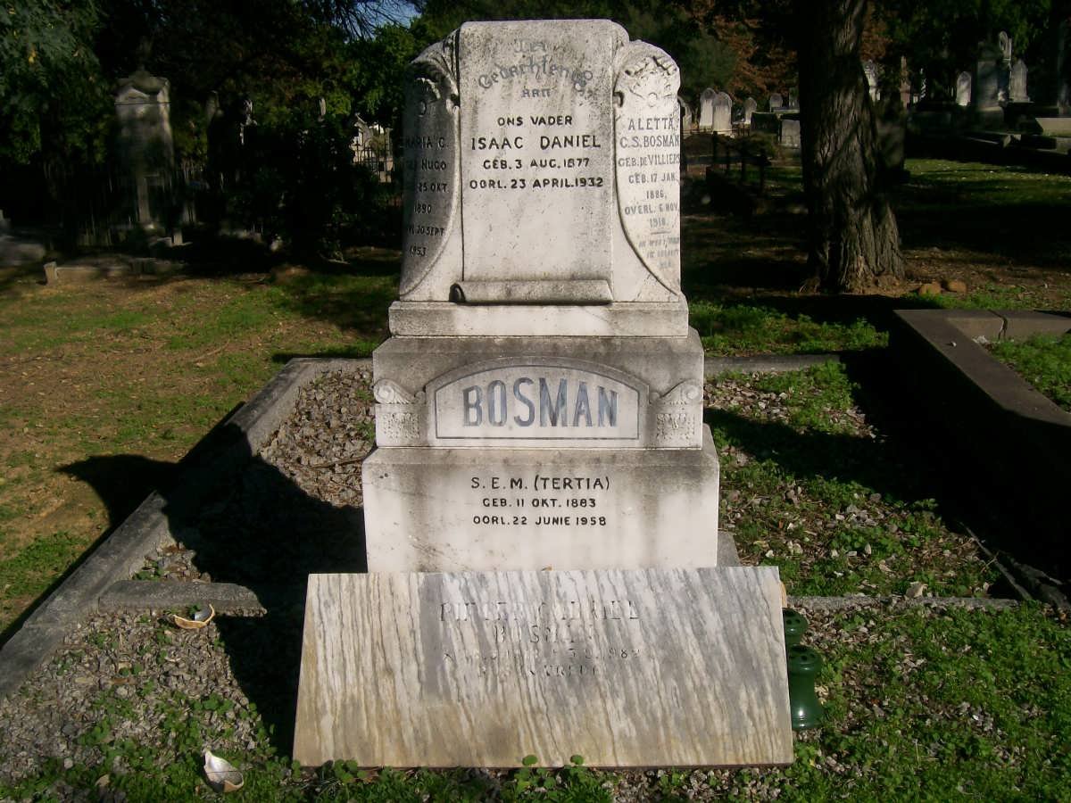 BOSMAN :: HUGO :: DE VILLIERS