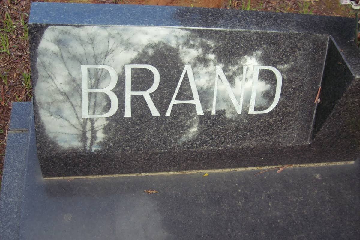 BRAND Johan Hendrik 1954-1993