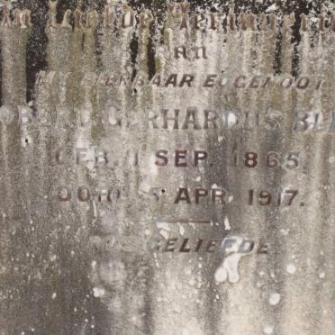 BLAKE Robert Gerharuds 1865-1917