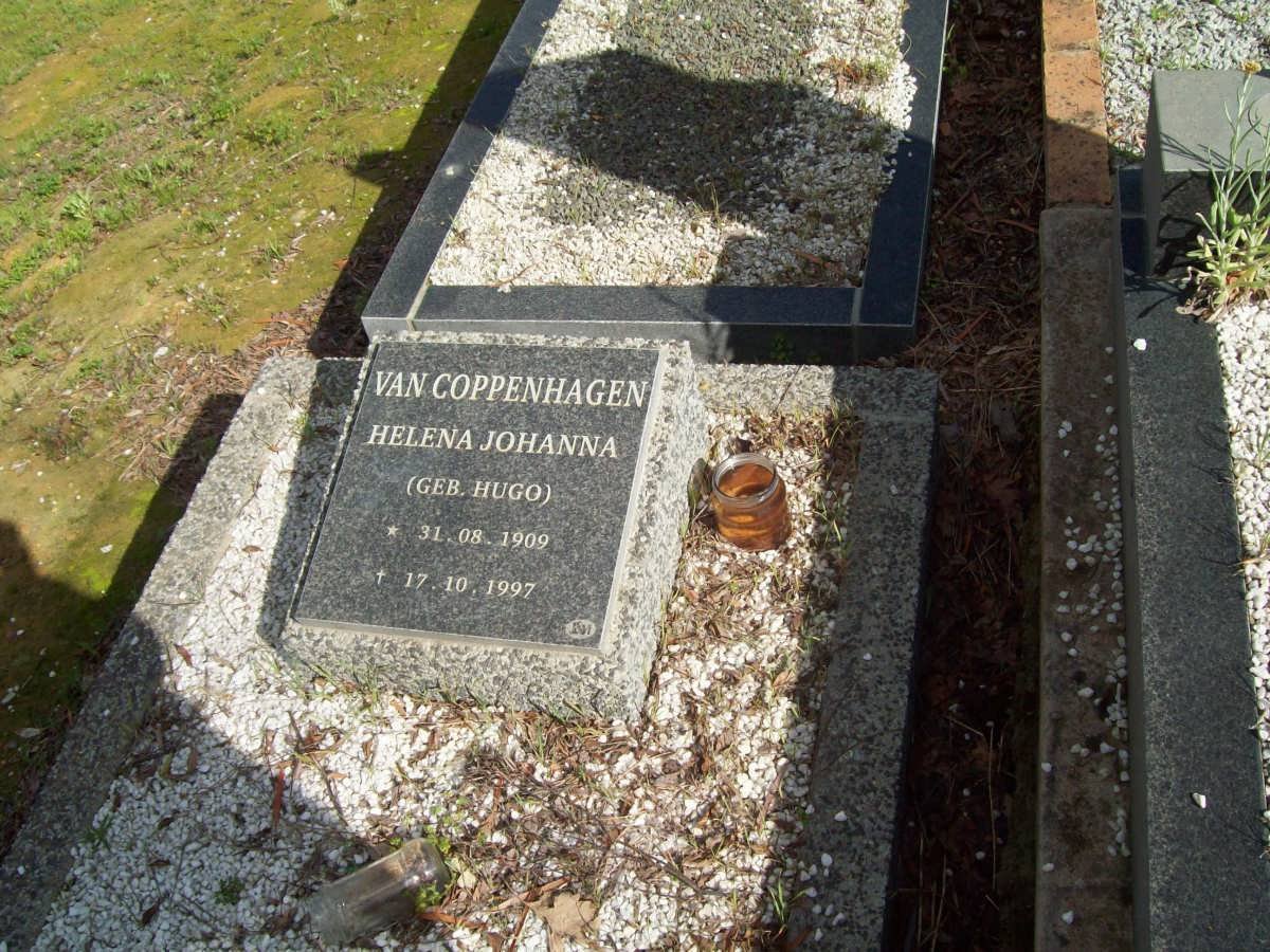 COPPENHAGEN Helena Johanna, van gebore HUGO 1909-1997