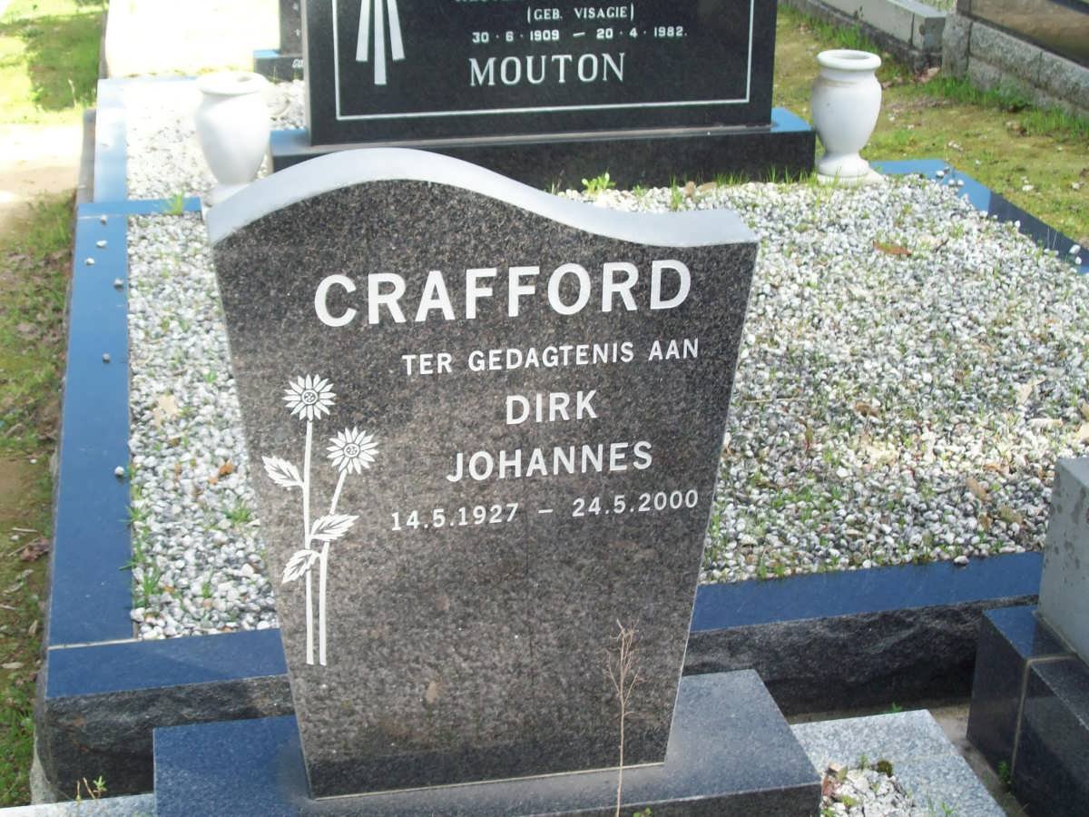 CRAFFORD Dirk Johannes 1927-2000