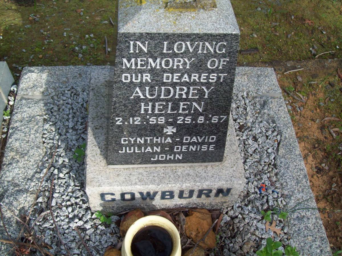 COWBURN Audrey Helen 1959-1967