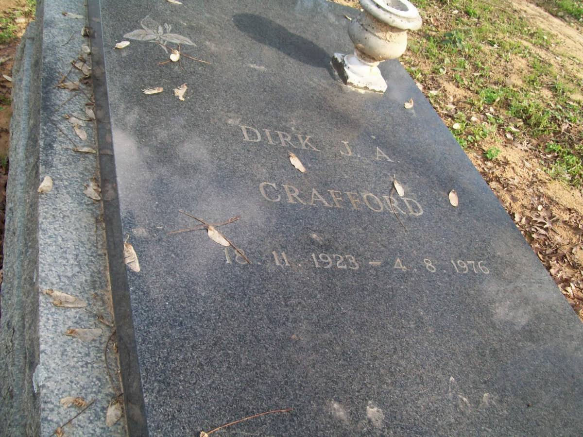 CRAFFORD Dirk J.A. 1923-1976