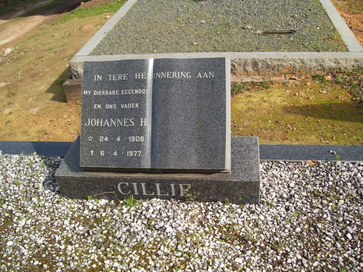 CILLIE Johannes H. 1908-1977
