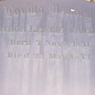 CROZIER Arthur Leslie 1871-1872_1
