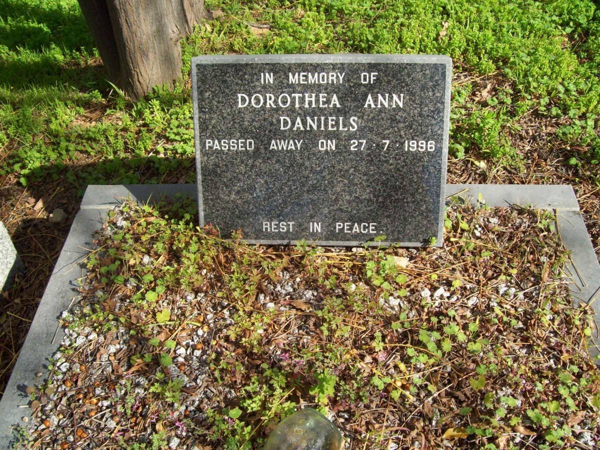 DANIELS Dorothea Ann -1996