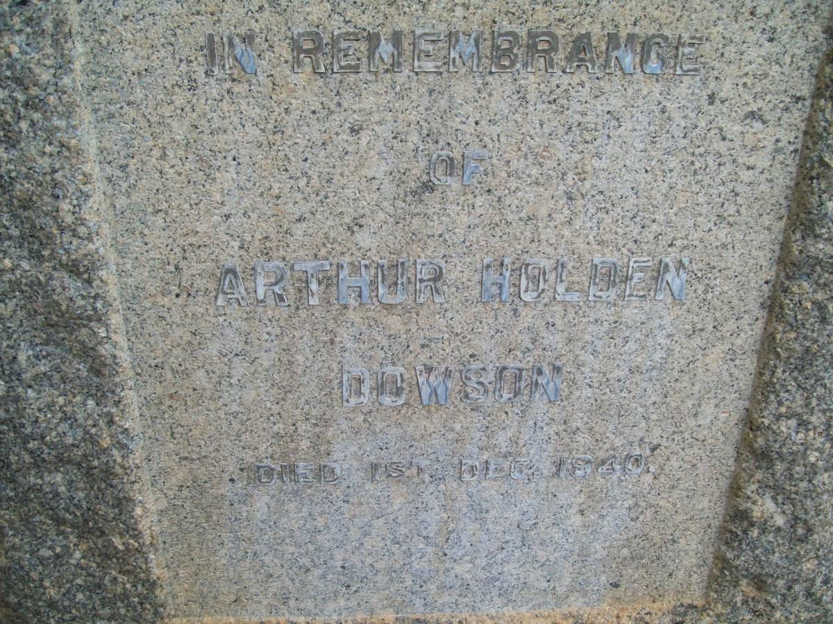 DOWSON Arthur Holden -1940