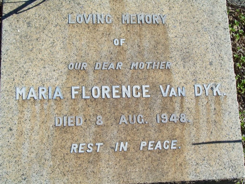 DYK Maria Florence, van -1948