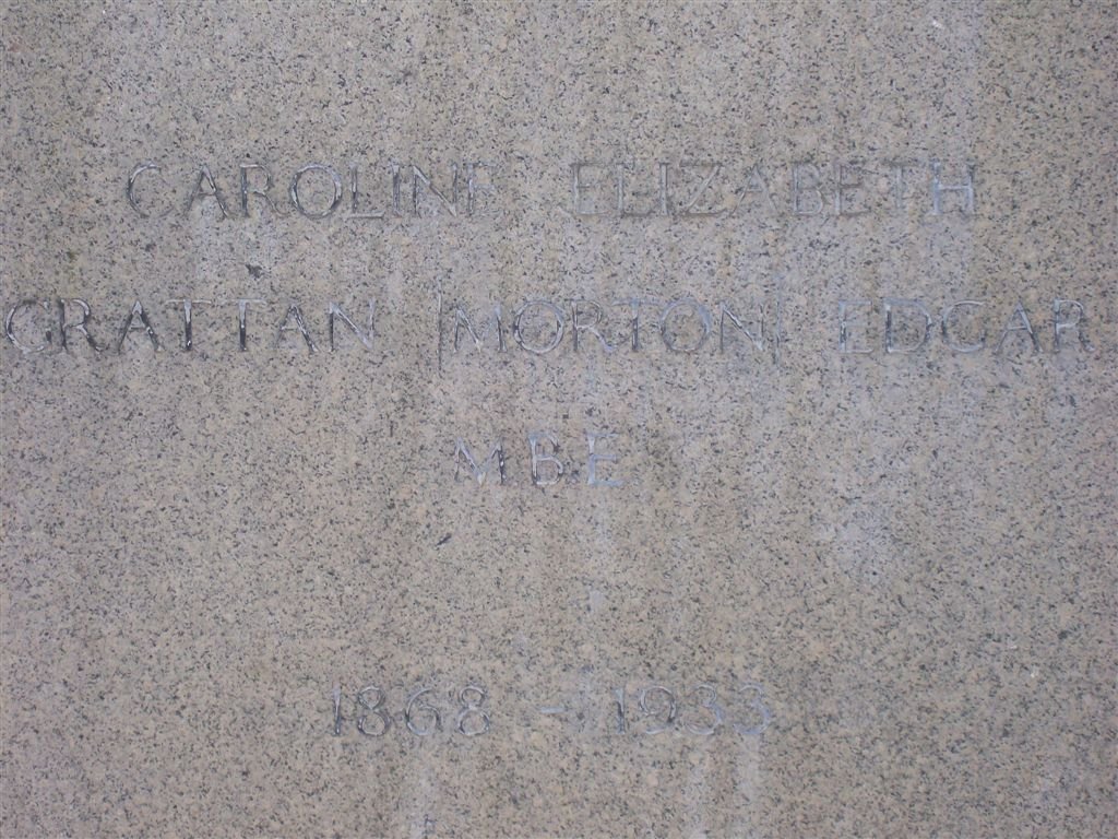 EDGAR Caroline Elizabeth Grattan nee MORTON 1868-1933