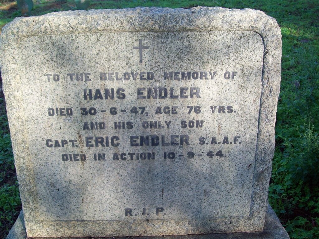ENDLER Hans -1947 :: ENDLER Eric -1944