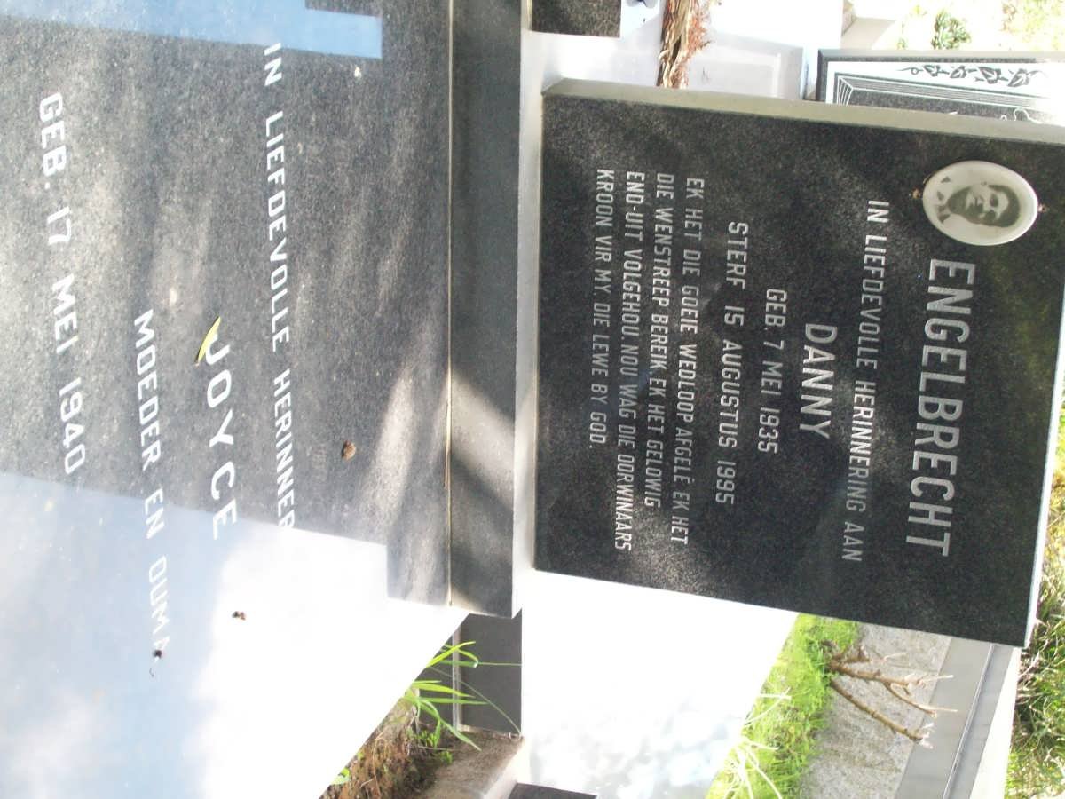 ENGELBERECHT Danny 1935-1995 &amp;  Joyce 1940-