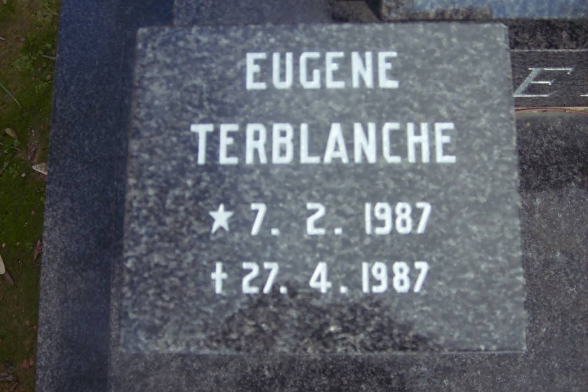 TERBLANCHE Eugenie 1987-1987