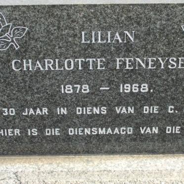 FENEYSEY Lilian Charlotte 1878-1968