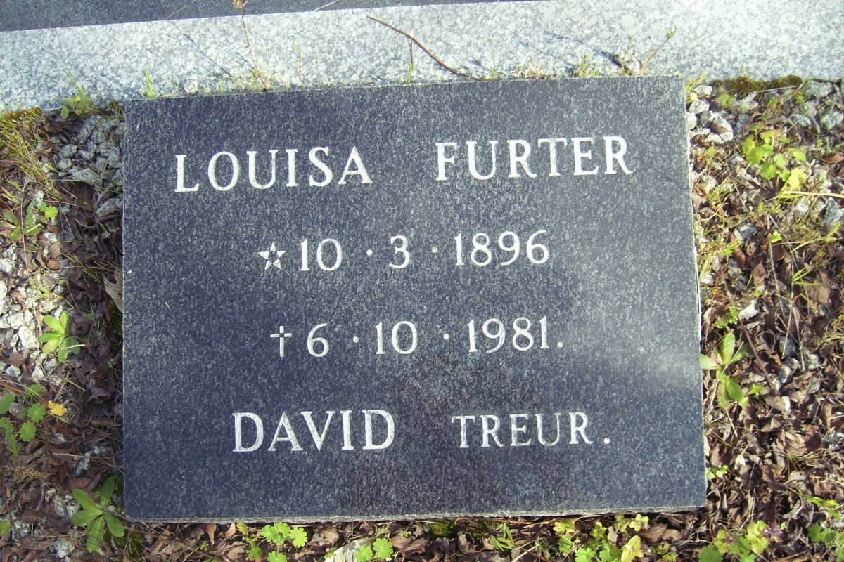 FURTER Louisa 1896-1981