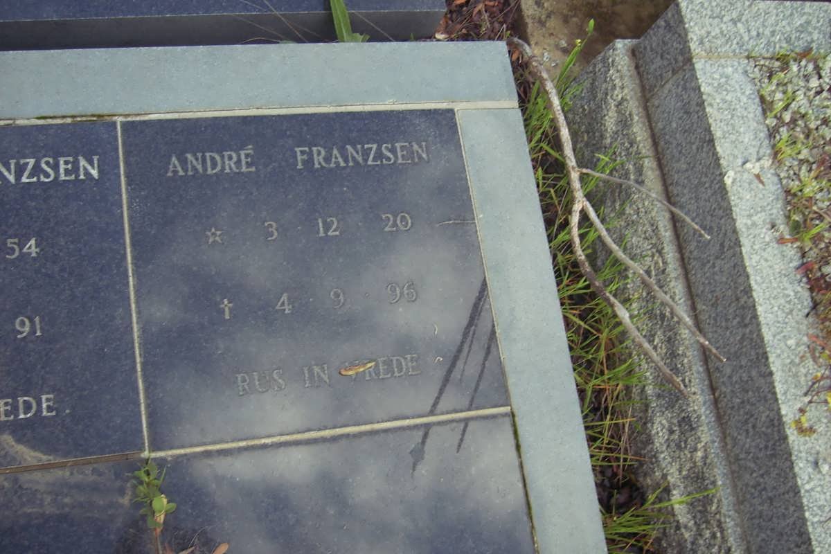 FRANZEN André 1920-1996
