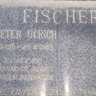 FISCHER Pieter Ulrich 1911-1969