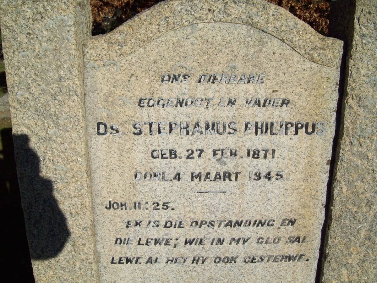 FOUCHE Stephanus Philippus 1871-1945 &amp; Constance K. HAUMAN 1892-1968 :: FOUCHE Stephanus Philippus -1945