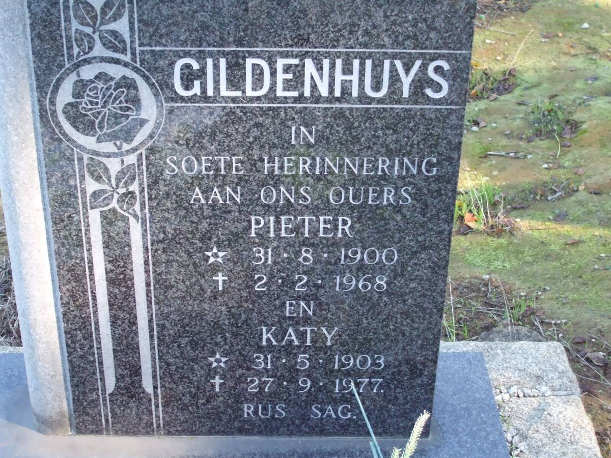 GILDENHUYS Pieter 1900-1968 &amp; Katy 1903-1977
