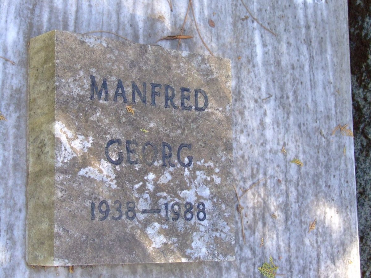 GEORG Manfred 1938-1988