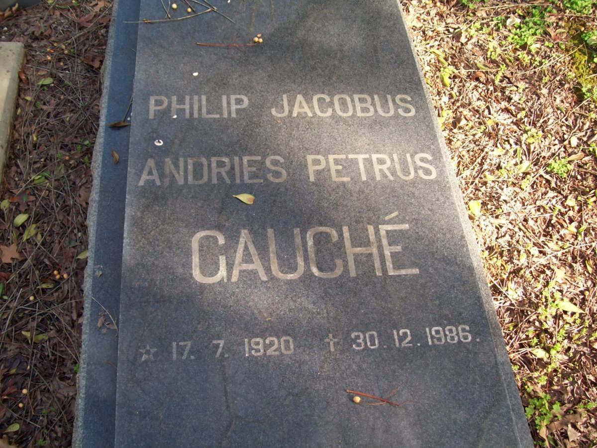GUACHE Philip Andries Petrus 1920-1986