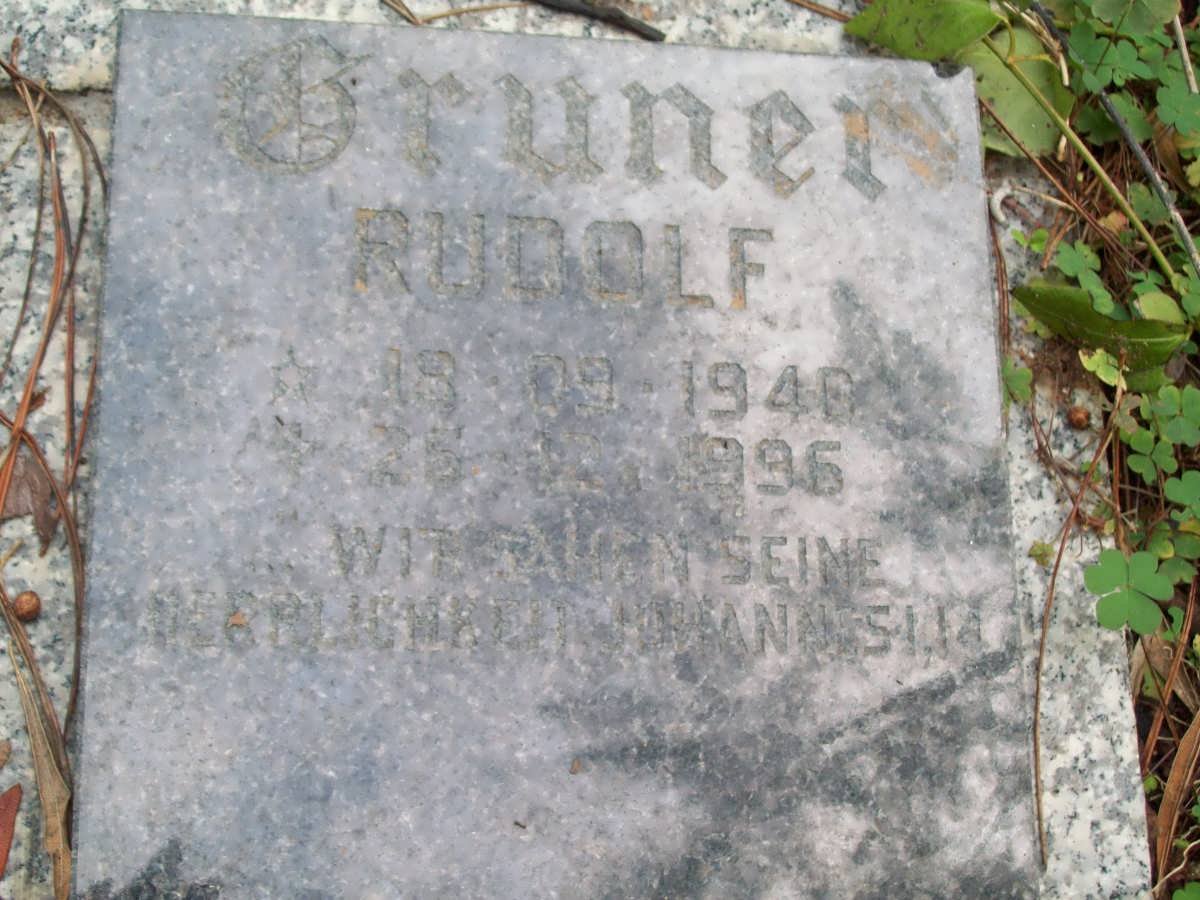 GRUNER Rudolf 1946-1996