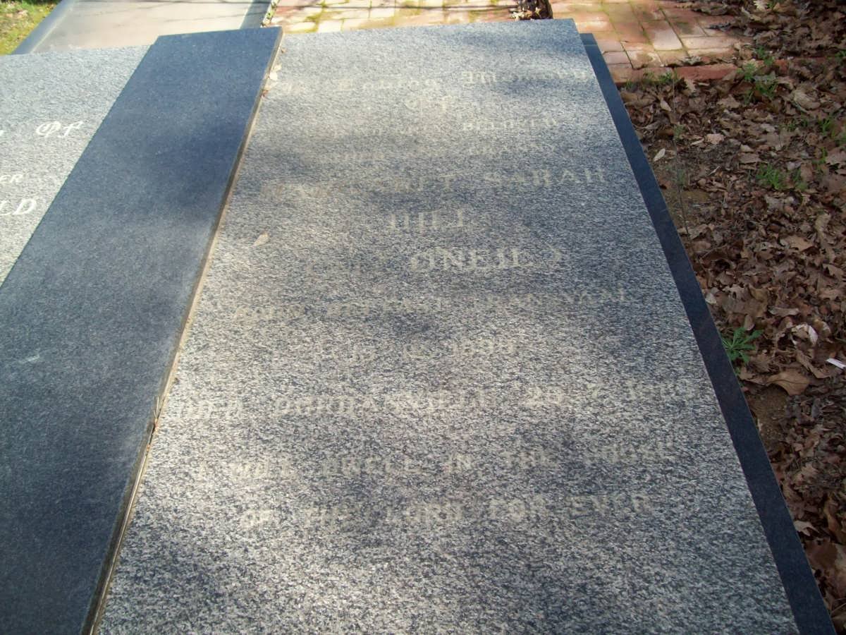 HILL Margaret Sarah born O'NIEL 1895-1989