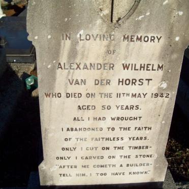 HORST Alexander Wilhelm, van der 1942 &amp; Eileen Shawe FOSTER 1891-1959_2