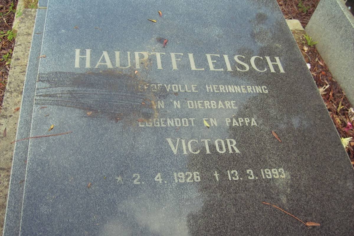 HAUPTFLEISCH Victor 1926-1993