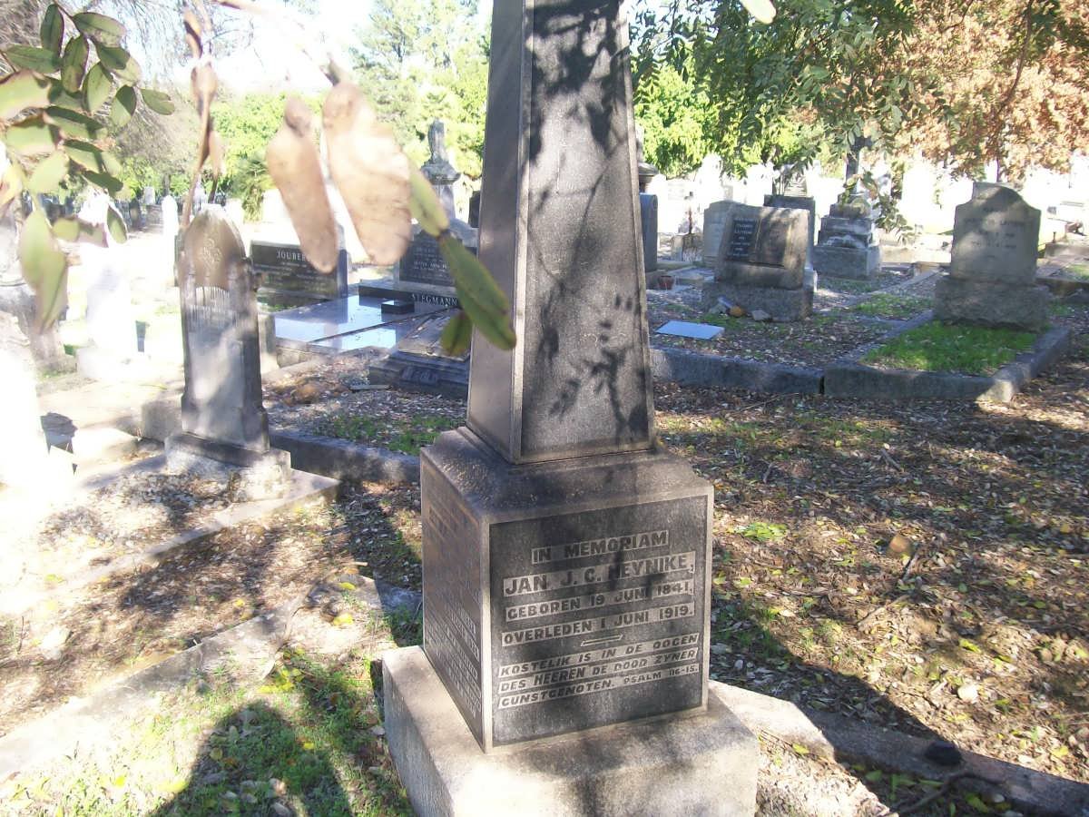 HEYNIKE Jan J.C. 1841-1919 &amp; Catrina Susana ROUX 1858-1920