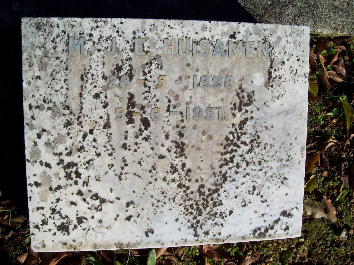 HUISAMEN M.J.E. 1898-1951
