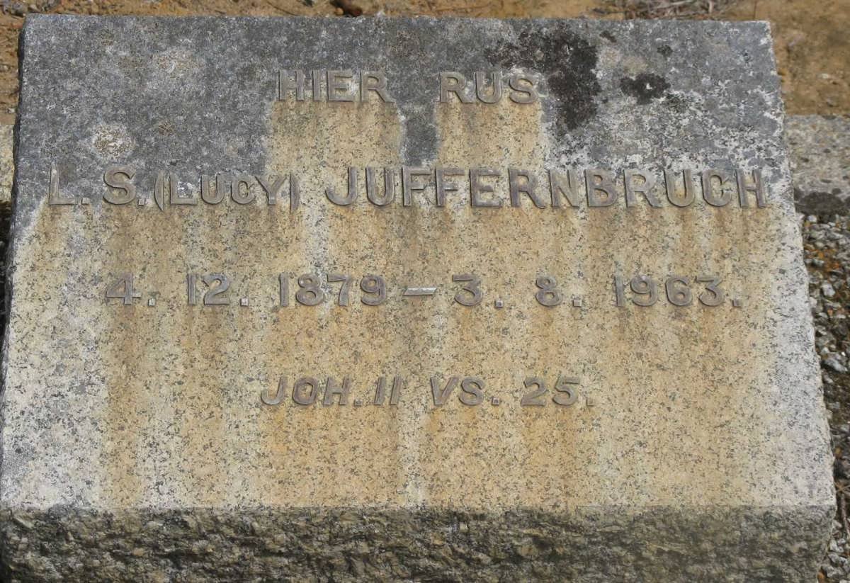 JUFFERNBRUCH L.S. 1879-1963