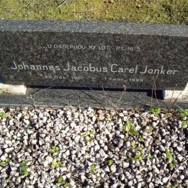 JONKER Johannes Jacobus Carel 1967-1969